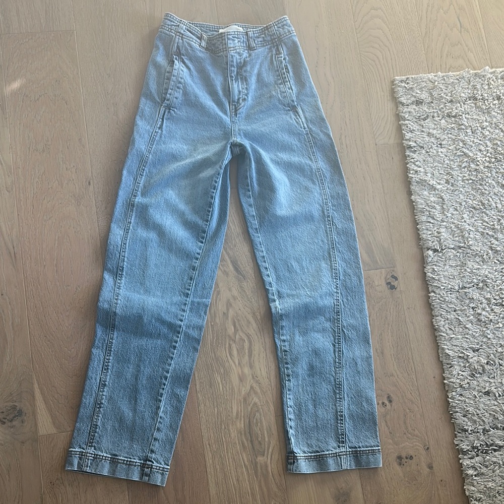Habitual Light Blue Straight Leg Women's Jeans
